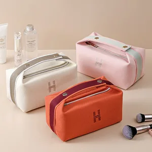 Makeup Bag for Women Travel Cosmetic Bag Toiletries Organizer Waterproof Storage Neceser Wash Bag for Ladies Free Shipping
