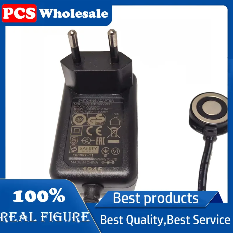 Original ZD12D250050EU+US Random vacuum cleaner charger fc6812 6813 6814 6721/22 6725/24 25v500ma charging head