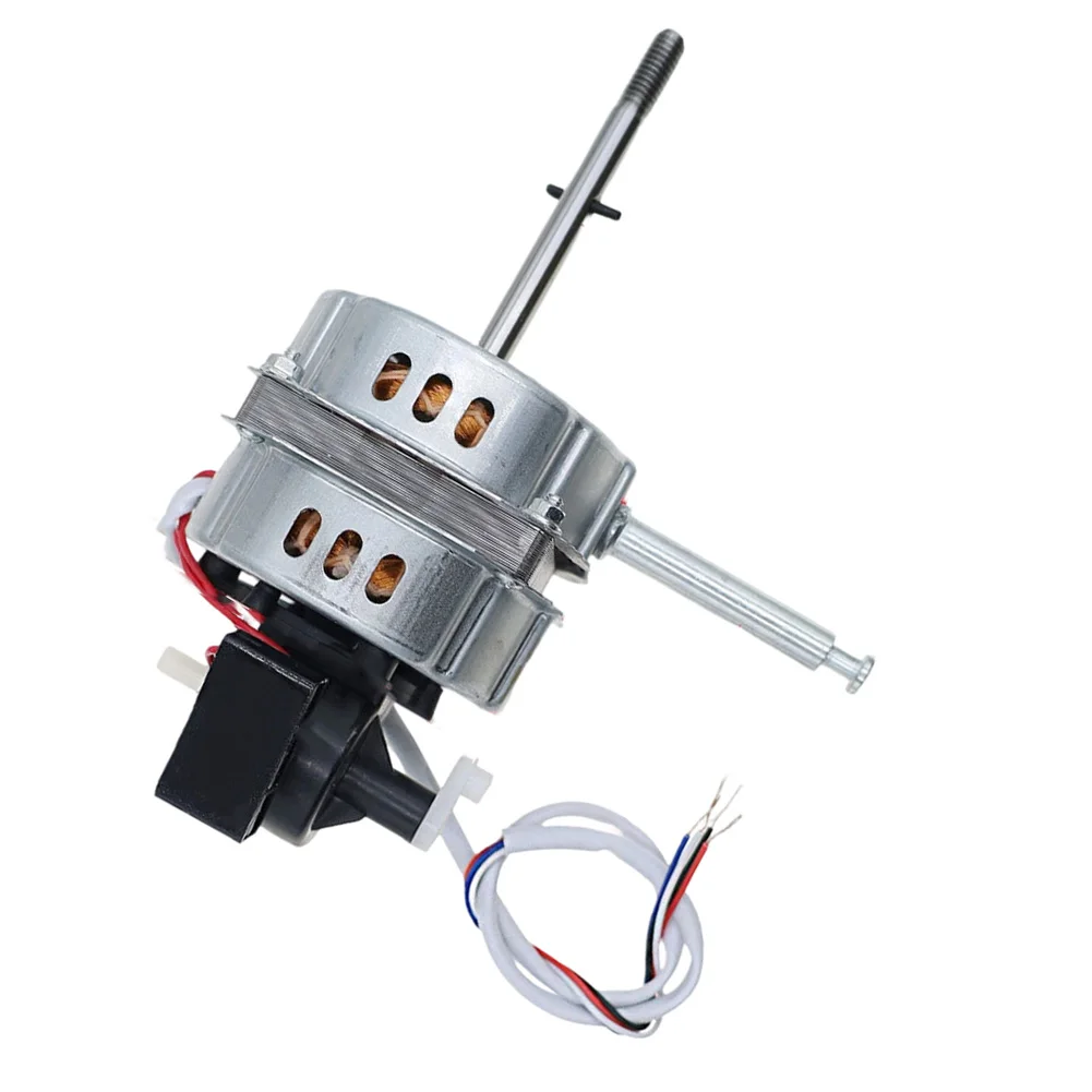 12-inch Fan Motor Replacement for FT-30 Table Floor Fans Metal Housing 10mm Mounting Plate 9mm Shaft 8mm Output