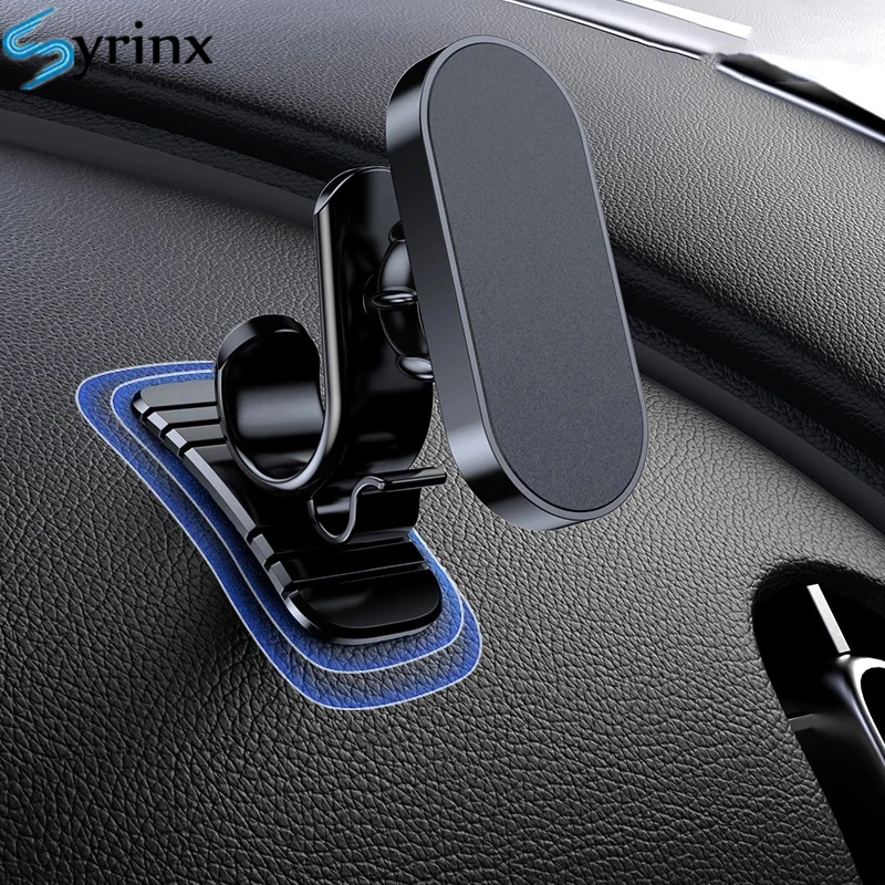Jowxsx Magnetic Phone Mount - 17mm Ball Car Vent Holder For Smartphones GPS