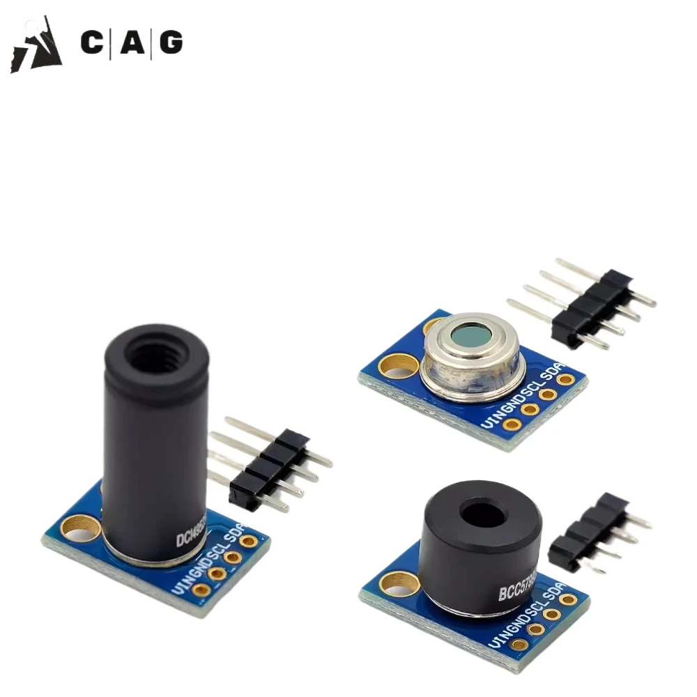 

GY-906 MLX90614 MLX90614ESF non-contact Infrared Temperature Sensor Module IIC Interface IR Sensor Compatible