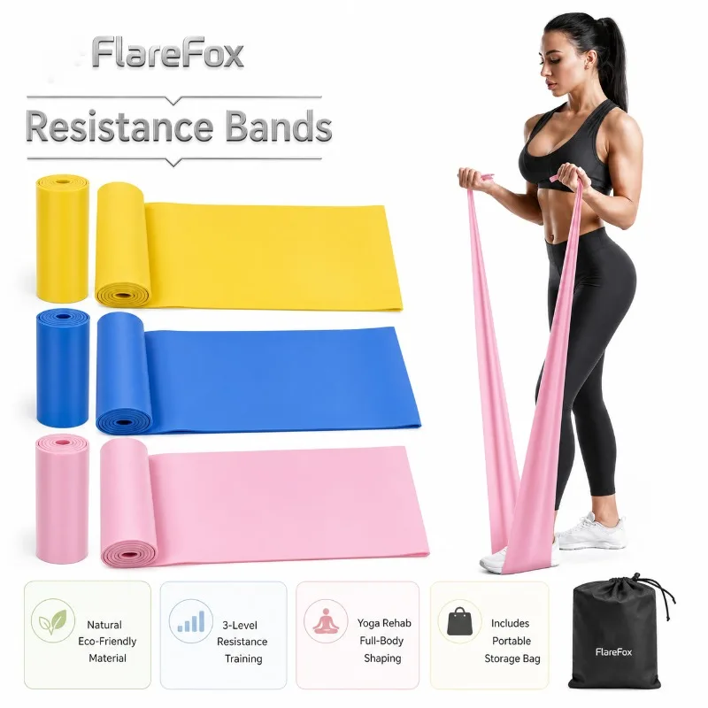 Ultimate Yoga Resistance Band for Multifunctional Fitness and Rehabilitation Training