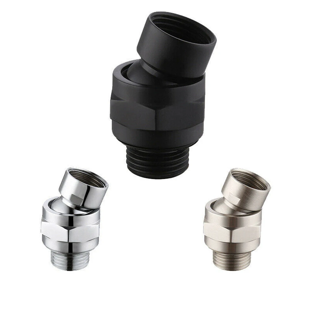 G1/2 Shower Head Adapter Female And Male Thread Rainfall Shower Handheld Shower Connector Swivel Angle 23° Accessory 6