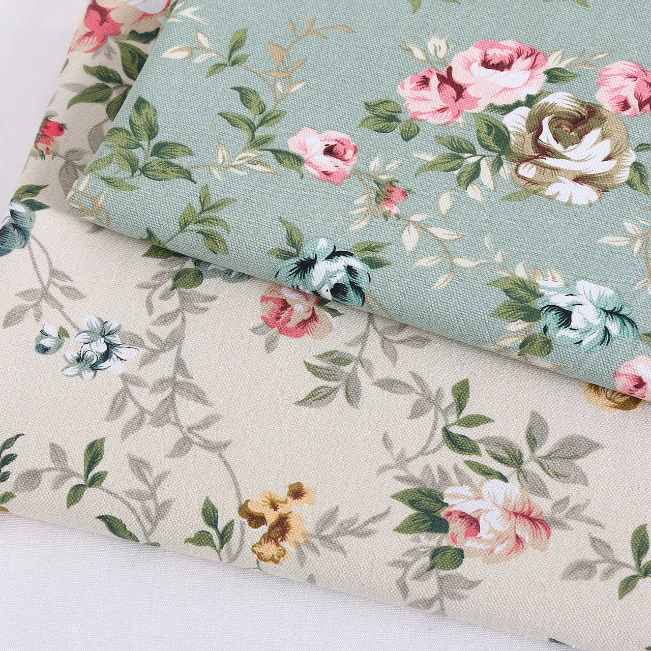 

100*150cm cotton printed canvas thickened cartoon curtain pillow table cloth coarse cotton sofa fabric tent fabric