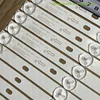 FOR 736mm 8LED 6V  JS-D-JP395DM-A81EC   JS-D-JP395DM-B82EC(80105) E395DM1000 MCPCB D40-M30 40BF400  100%new 3