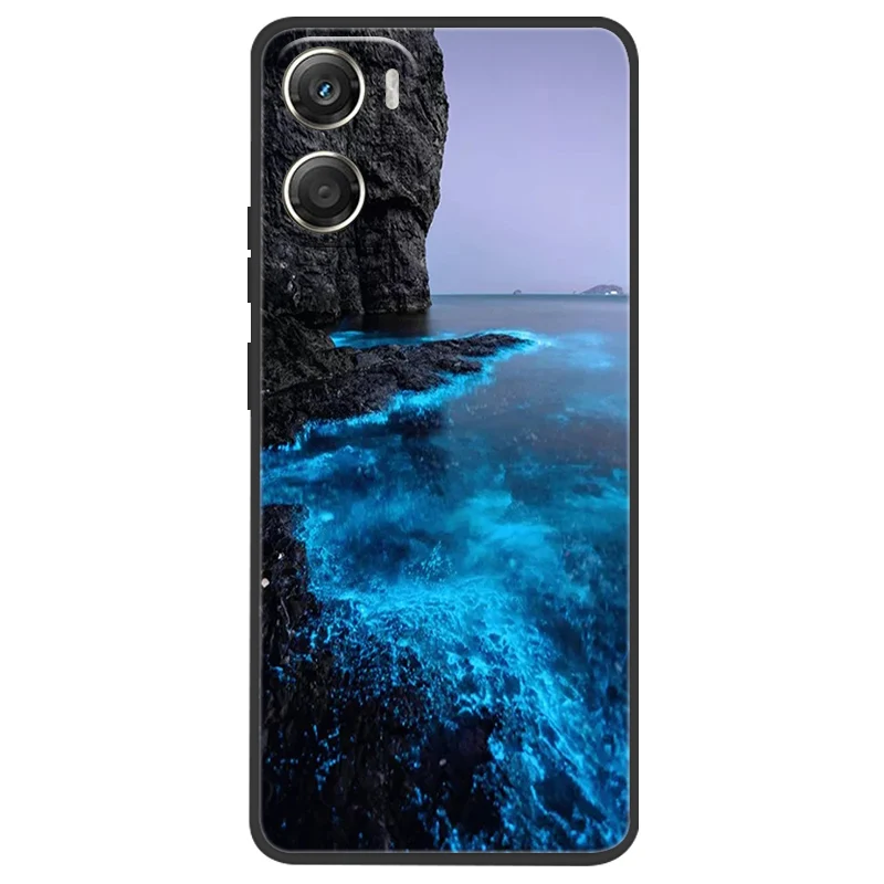 Shockproof Soft Silicone Back Cover with Bumper