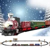 Train Set - Train Toys For Boys With Smokes, Lights And Sound, Toy Train With Steam Locomotive,Christmas Gifts for Kids 3-12 2