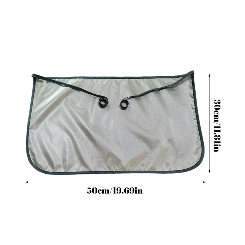 EMF RF Shielding Anti-Radiation Silver Fiber Protection Fabric – Maternity Abdominal Apron