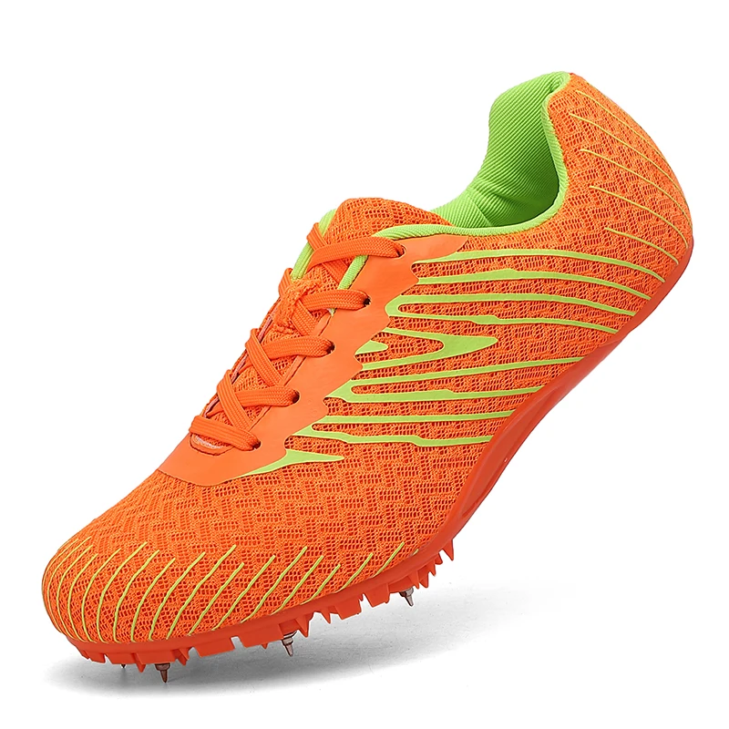 

Professional Spikes Shoes Running Shoes Men Breathable Track & Field Shoes Lightweight Spike Sneakers Low Top Outdoor Sneakers