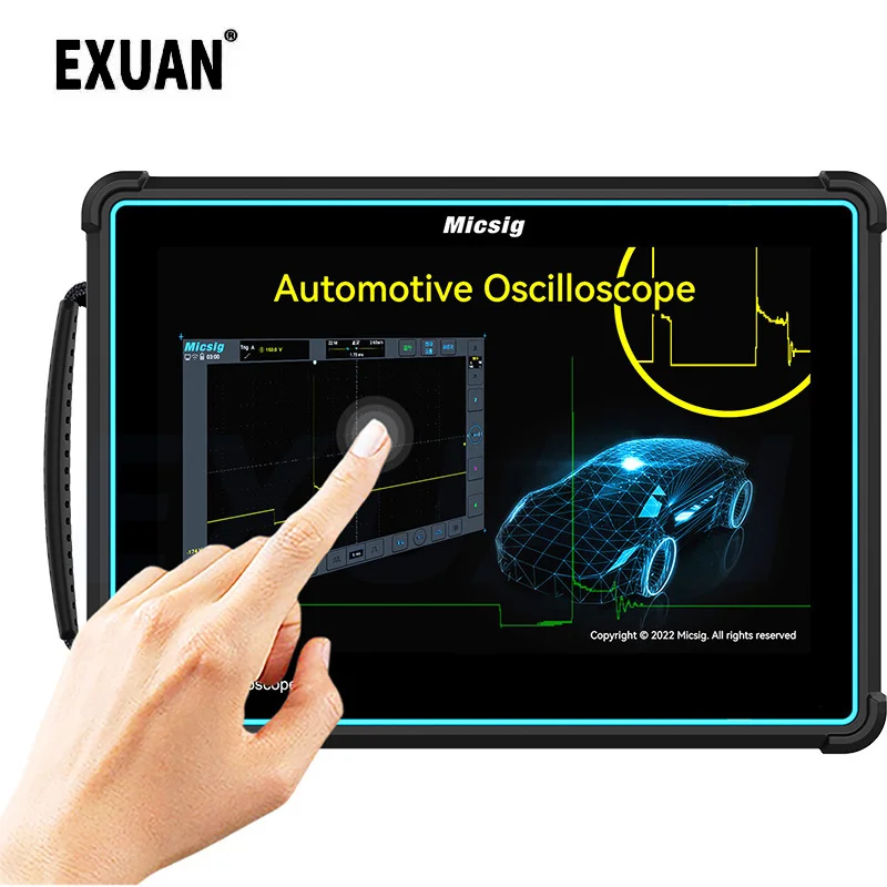 

Micsig STO2002 General Purpose Oscilloscope USB Interface Intelligent Tablet Full Touch Screen Oscilloscope 200MHz Auto Test Too