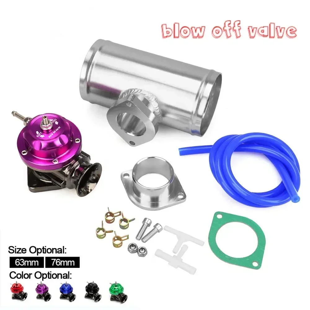 Universal RS Turbo Blow off Valve BOV Q Typer 25psi BOV Adjustable Aluminum Blow dump Off Adaptor blow off valve adaptor