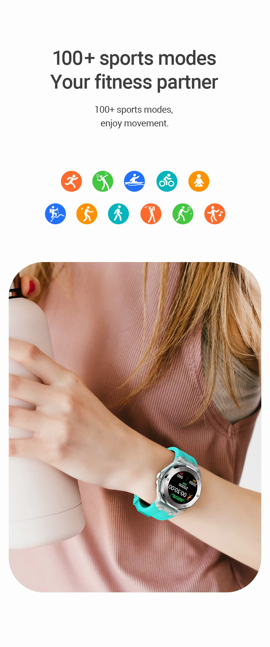 Hoco Y13 Smart Sports Watch description image 5