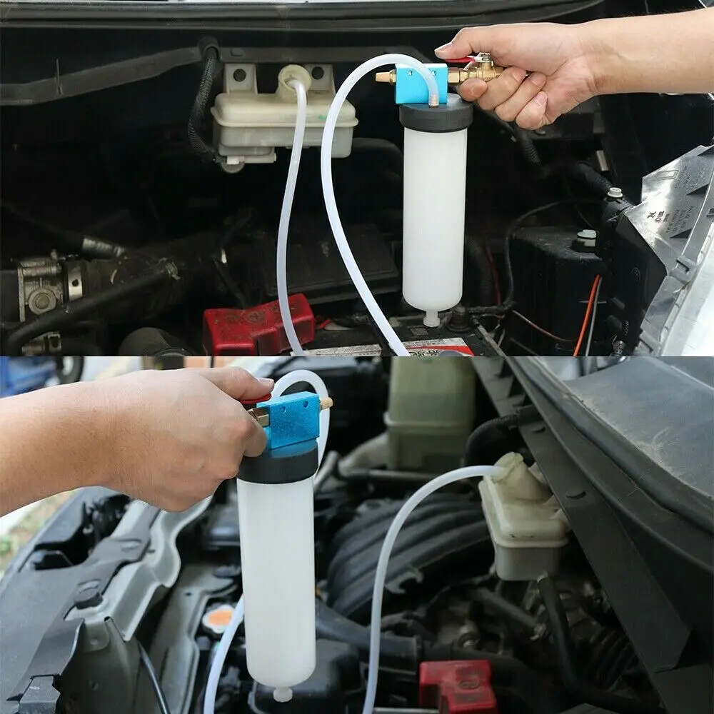 Car Brake Fluids Replacement Tool Pump Oil Bleeder Empty Equipment Brake Liquid Filling Equipment прокачка тормозов