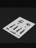 Lanbo 3D printing 48143 A-4M Skyhawk color cockpit instrument, for magic factory kit 1/48 2