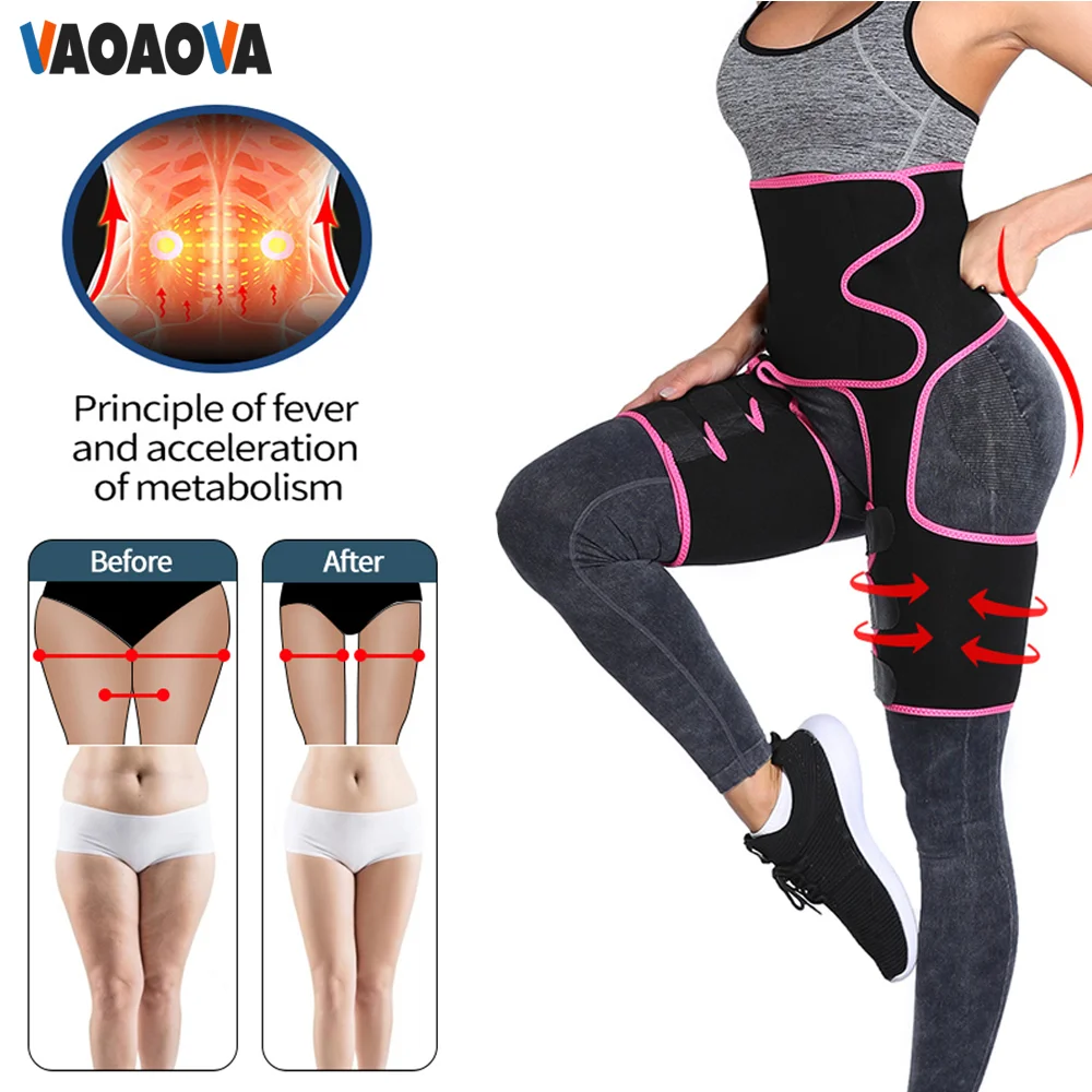 

Women Body 3-In-1 Waist Thigh Trimmer Weight Loss Butt Lifter Waist Trainer Slimming Support Belt Hip Raise Corsets Shapewear