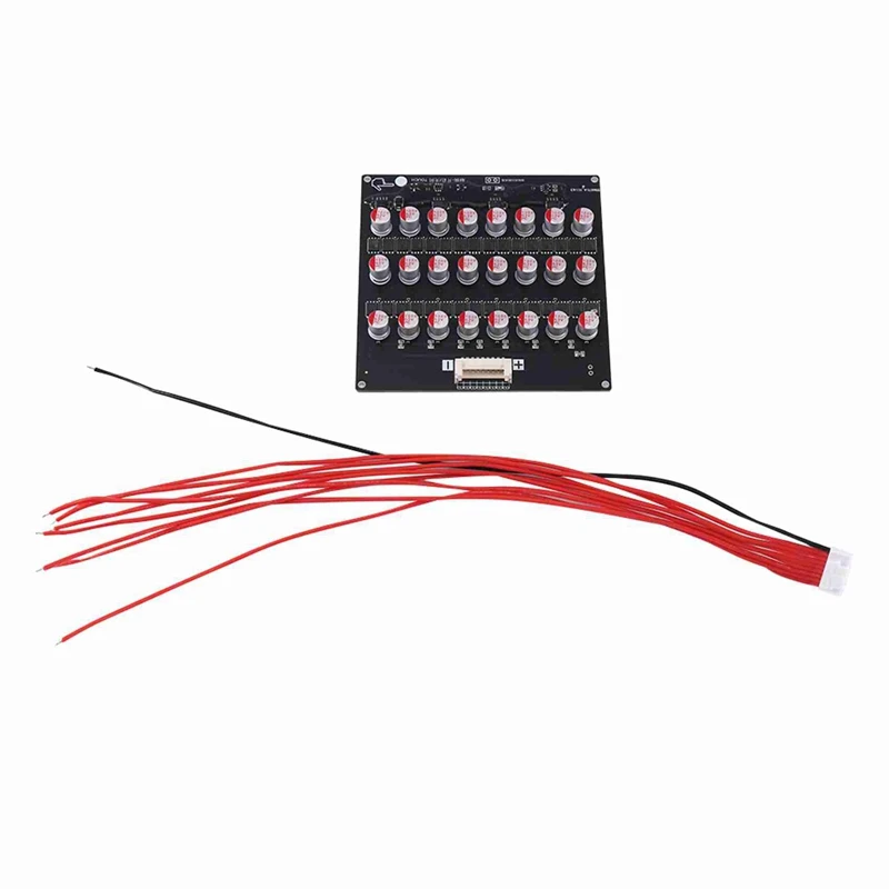 

8S 5A литиевая батарея, активная балансировочная плата аккумуляторов, балансировка передачи энергии, поддержка Φ 6S 7S BMS li-ion