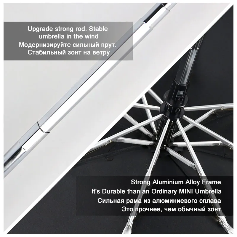 Mini Pocket Automatic Umbrella Rain Women 5Folding Ultra Light Travel Men Umbrella Portable Outdoor Gifts Umbrella 3