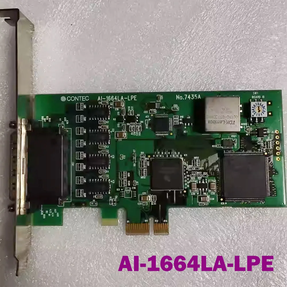 

Карта сбора данных для CONTEC AI-1664LA-LPE NO.7435A