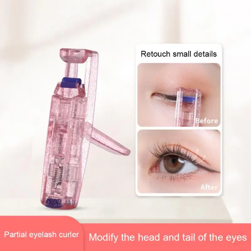 Professional Mini Eyelash Curler Portable Eye Lashes Curling Clips 1/2pcs