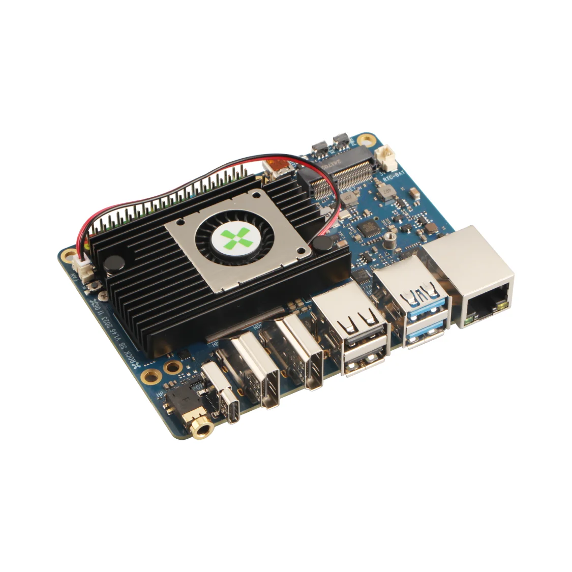Heatsink 6240B chipset cooler for Radxa ROCK 5B+ 5T and 5B