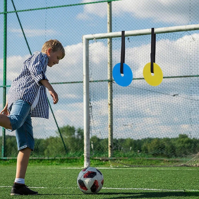 2pcs Adjustable Soccer Training Targets - Portable Football Goal Practice Boards For Shooting Drills, Durable TPE Material 2
