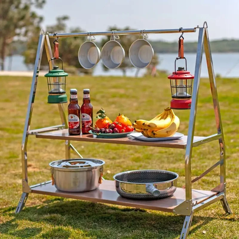 Outdoor Camping Storage Shelf 1