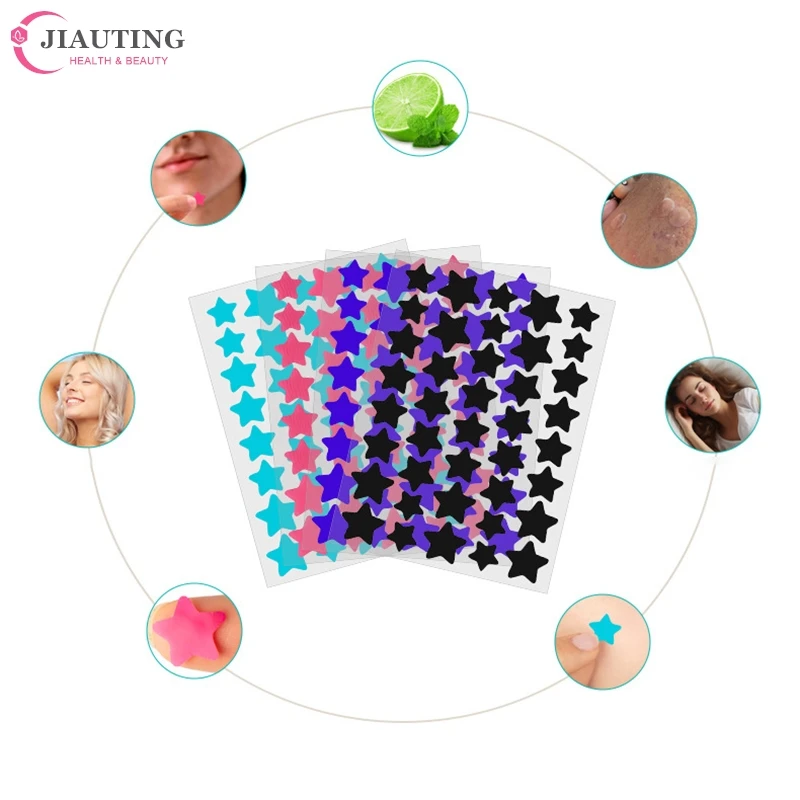 16/35/40Pc/sheet Colorful Invisible Acne Removal Pimple Patch Beauty Acne Tool Pimple Acne Concealer Face Spot Scar Care Sticker