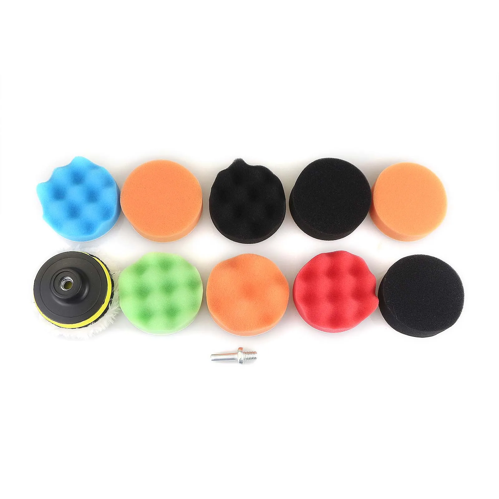 Multicolor Car Polisher Drill Polishing Sponge Waxing Pad Compound 3 Inch Maintaining Washing Duster Brush Spongia