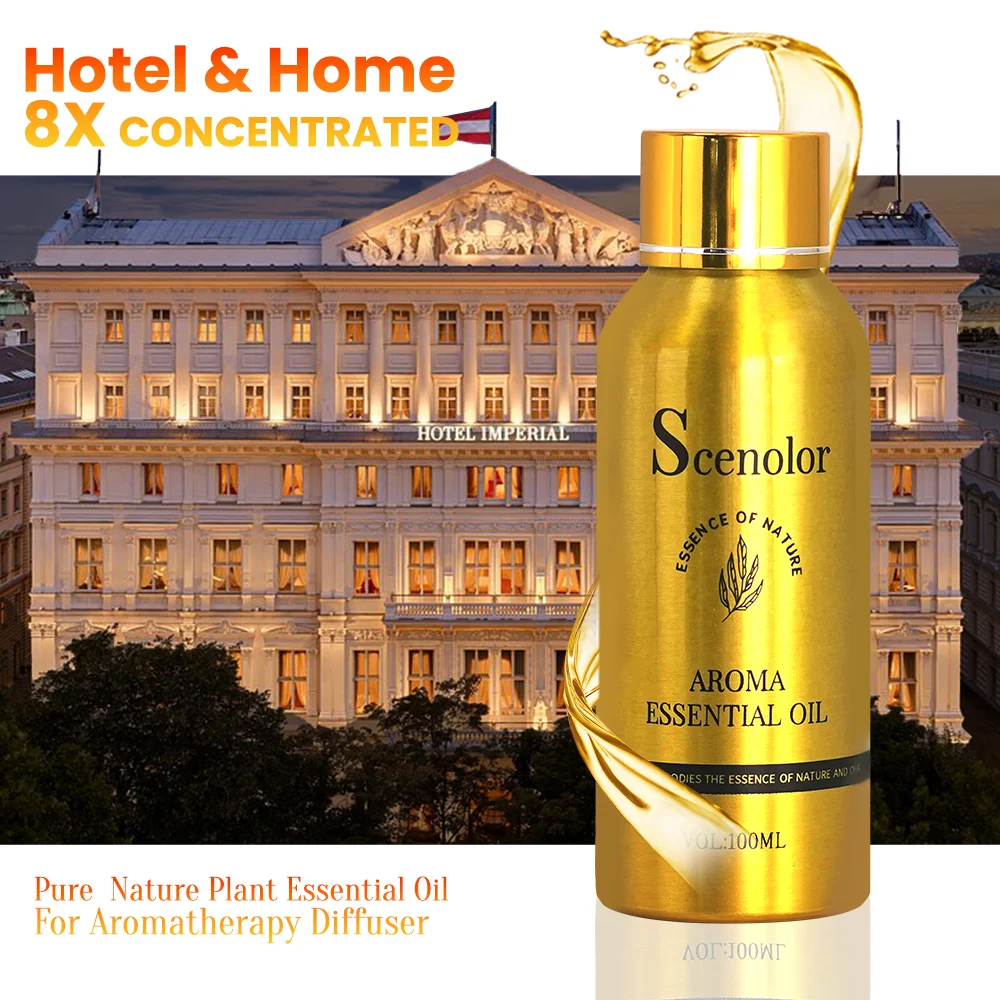 Essential Oil Hotel 100ml Pure Plant Extrat Room Fragrance Home Air Freshener Electric Aromatic Oasis For Diffuser