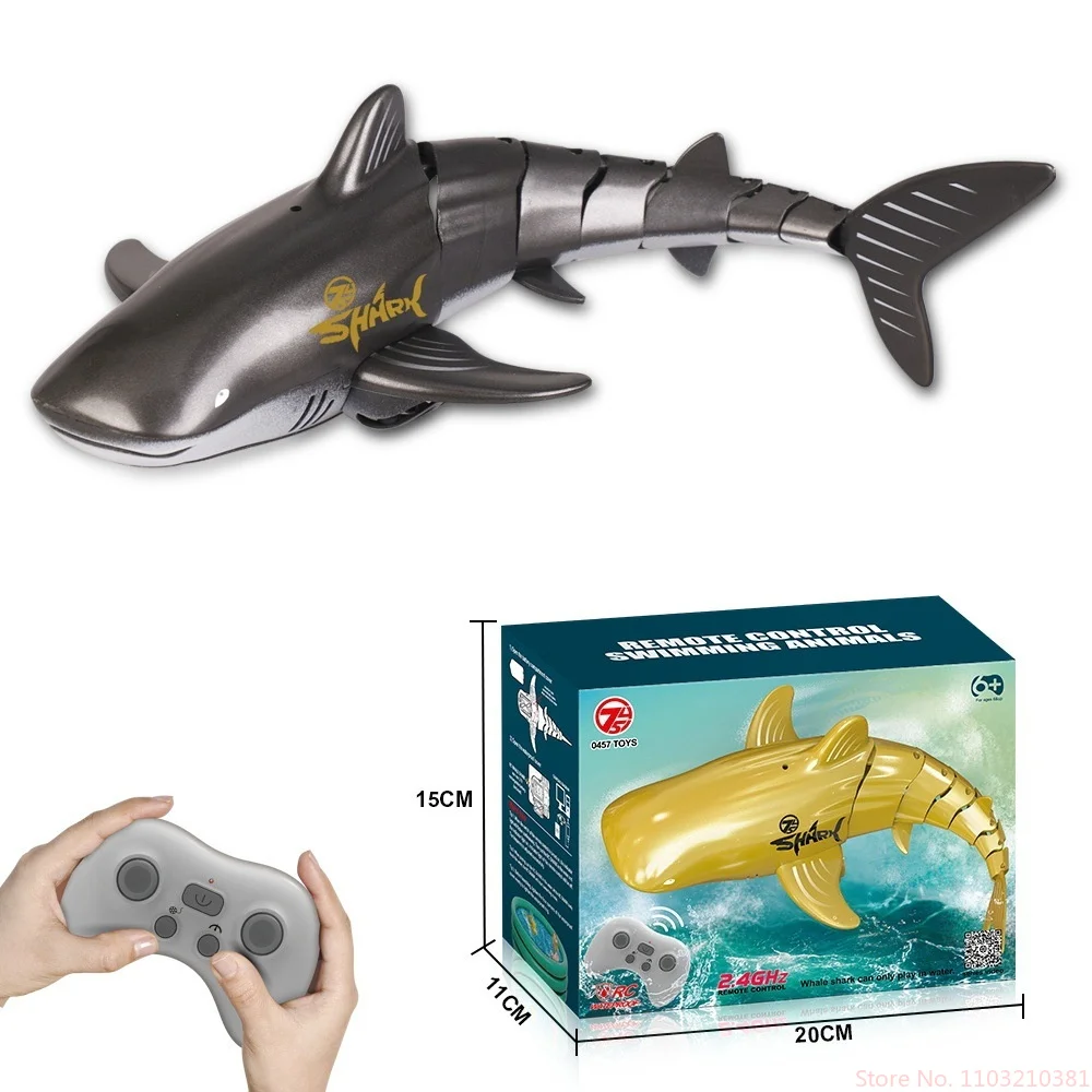 T11remote Control Shark Charging Bionic Electric Motor Fish Simulation Swinging Fish Summer Children'S Water Play Toy Puzzle Toy 5
