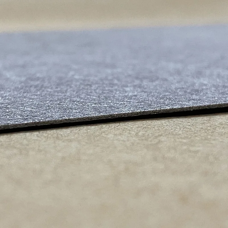 100x100mmx1.0mm Thick High Purity Titanium Fiber Paper Gas Diffusion Layer Fiber Sintered Ti Felt for Fuel Cell Research