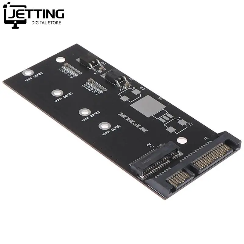 M.2 SATA Adapter Raiser M2 to SATA Adapter M.2 to NGFF Converter 2.5" SATA3 Card B Key 2230-2280 M2 SSD m2 to sata adapter m2 ssd adapter