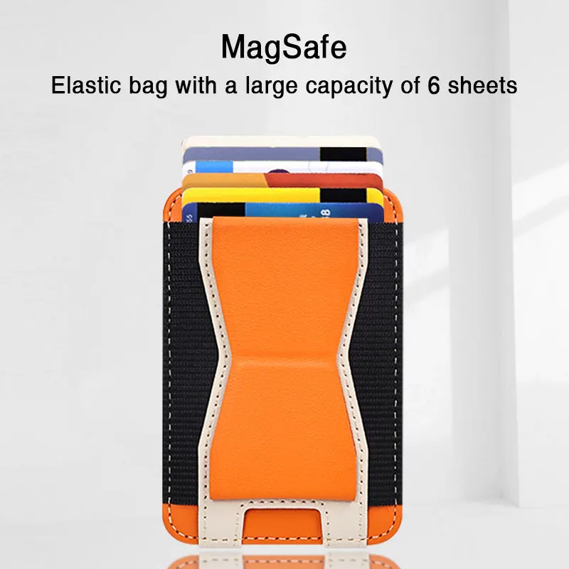 Premium Magnetic Wallet Card Holder with Strong Magnet