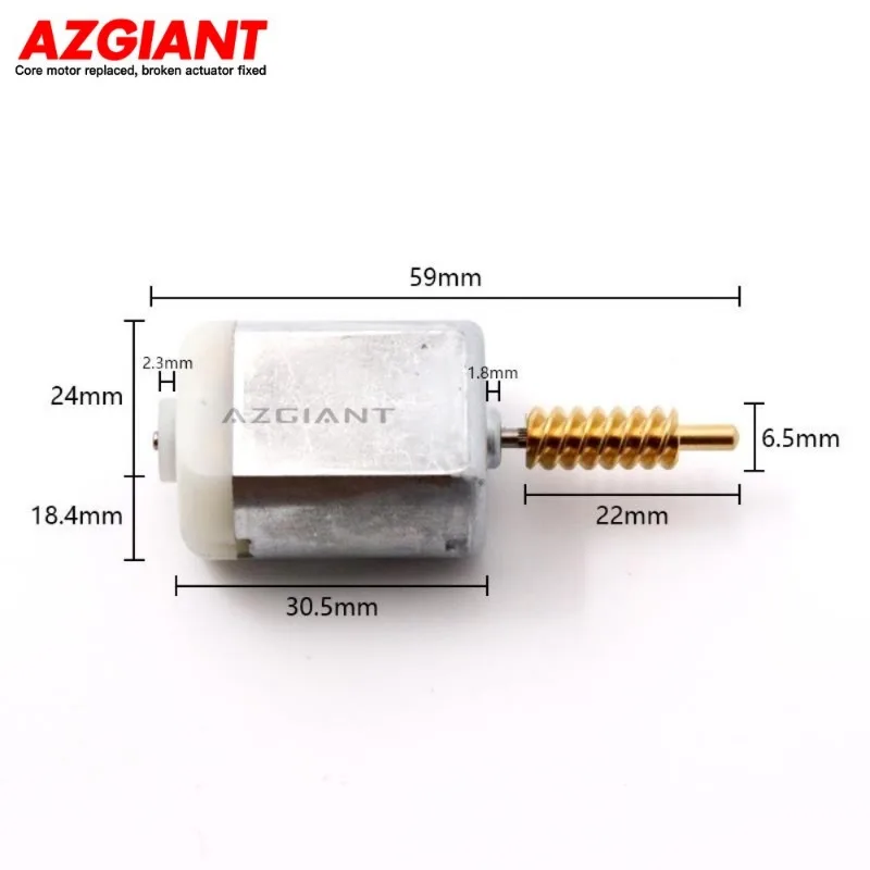 

AZGIANT 82501-ED500 For Nissan Tiida Latio C11 Qashqai J10 2004-2012 Car Central Locking System Actuator 12V DC Motor Engine