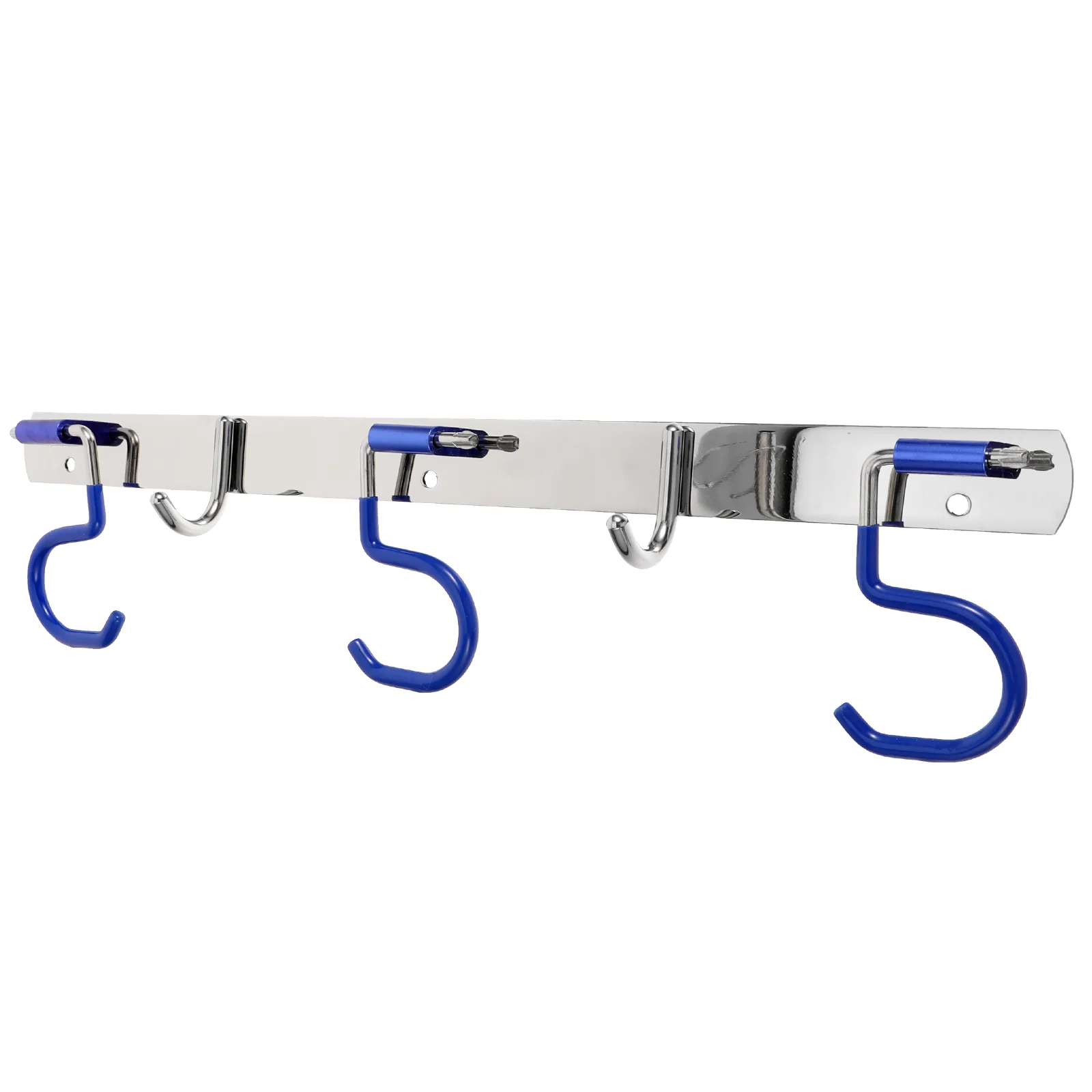 

Versatile Wall Hooks Wall Mounted Clothes Hanging Rack Towels Hook Space Saving Broom Hook