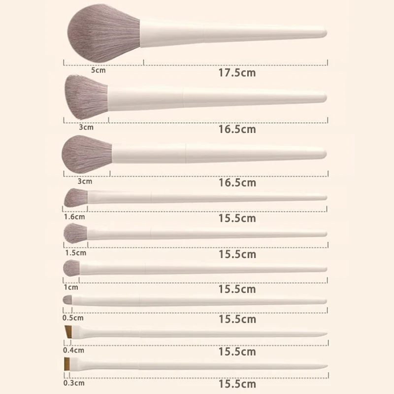 Premium 12-Piece Makeup Brush Set