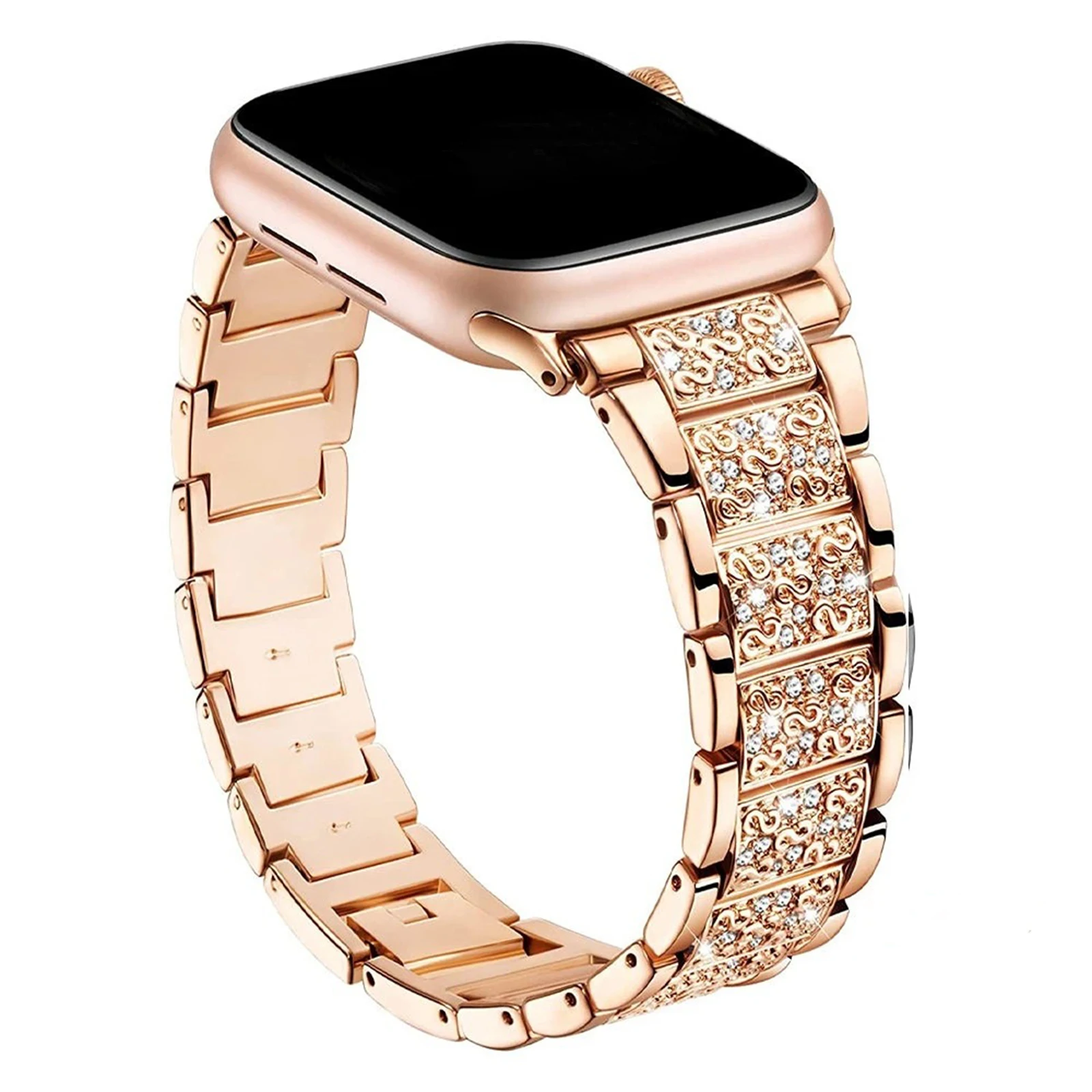 Women's Diamond Strap Stainless Steel Bracelet