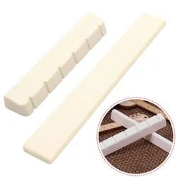 6 String Bone Classical Guitar Bridge Saddle And Nut Replacement Parts Musical Stringed Instrument Guitar Parts Accessories