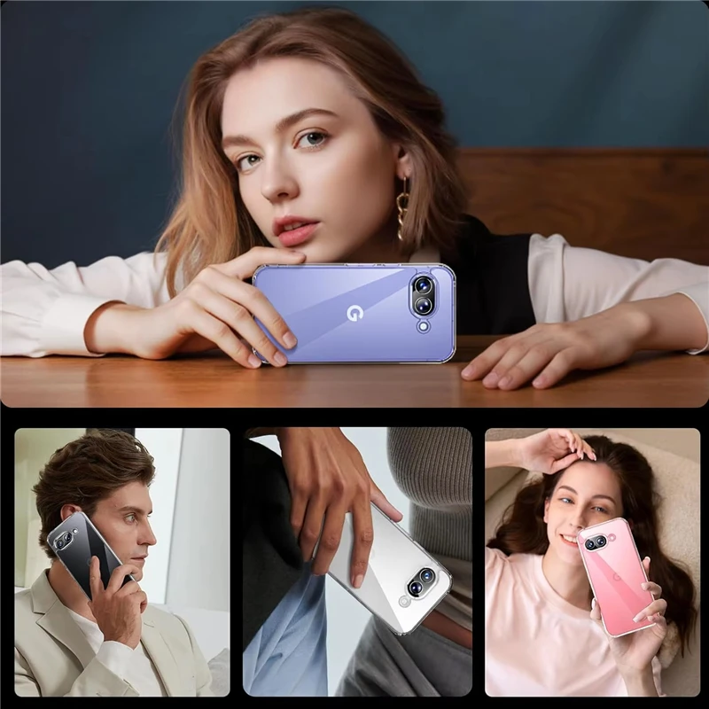 Durable Shockproof TPU Silicone Transparent Phone Case
