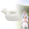 Plastic Urinals for Men Spill Proof Reusable Mens Potty for Incontinence Seniors Elderly Travel Car Driving Camping 4