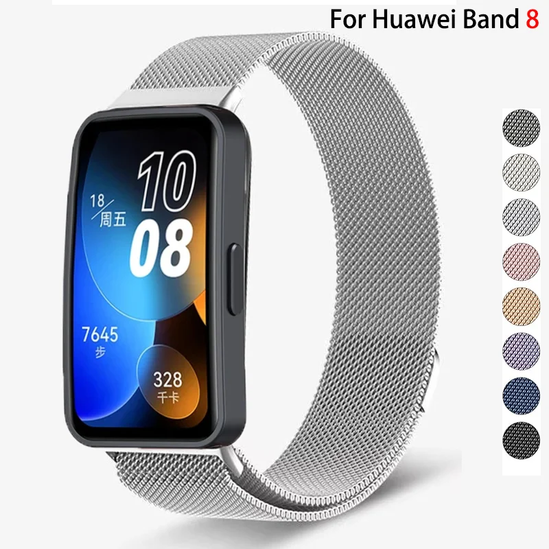 Milanese Loop Magnetic Stainless Steel Bracelet Strap