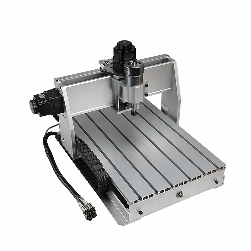 Engraving Milling Machine 3040 T-DJ/Z-DQ 3 Axis 4 Axis Mini CNC Router Woodworking Wood Cutter With 300W Spindle Motor