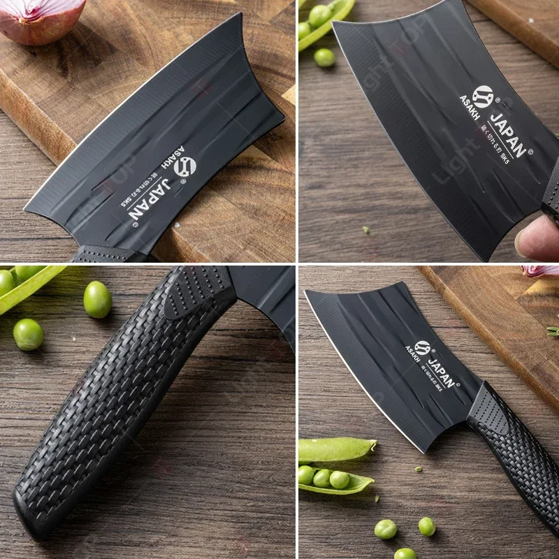 Stainless Steel Kitchen Knife Boning Knife Chef'S Knife Cooking Barbecue Meat Cleaver Paring Knife Kitchen Utensils Pocket knife 4