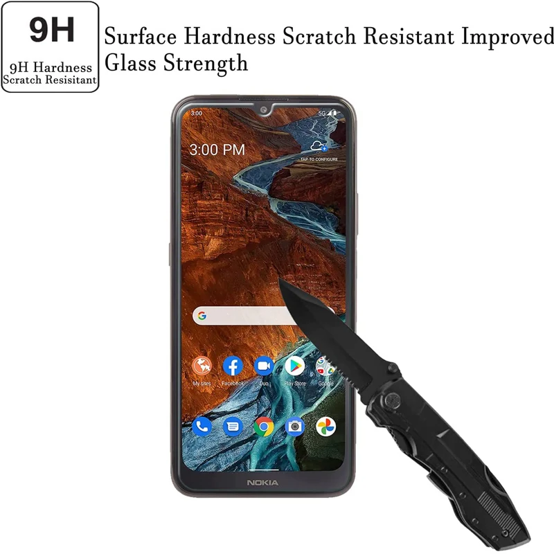 Durable Shatterproof Screen Protector Film - 3 Pack