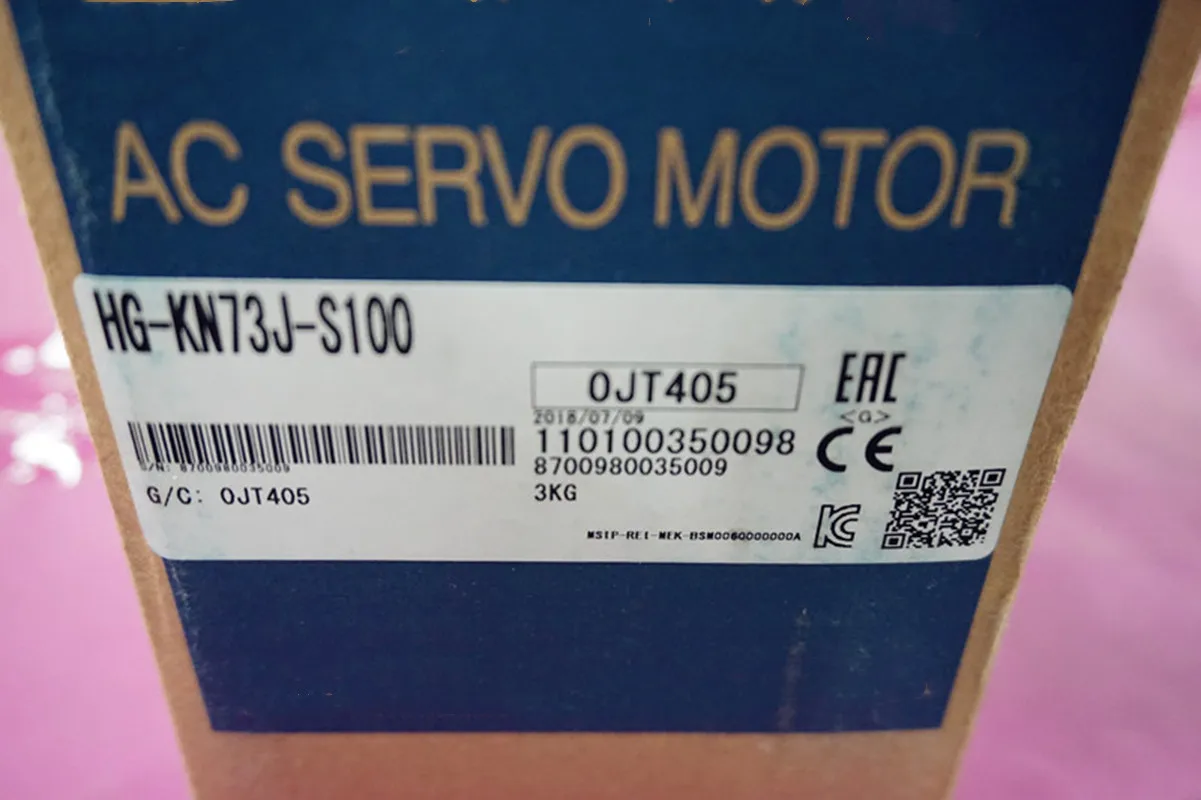 

Brand New And Original HG-KN73J-S100 AC Servo Motor