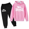 Fall/Winter 2024 Kids Sports Set Handsome Boys and Girls Suitable for Ages 3-13 Gift Casual Fashion Hoodie Cartoon Sports Coat 3