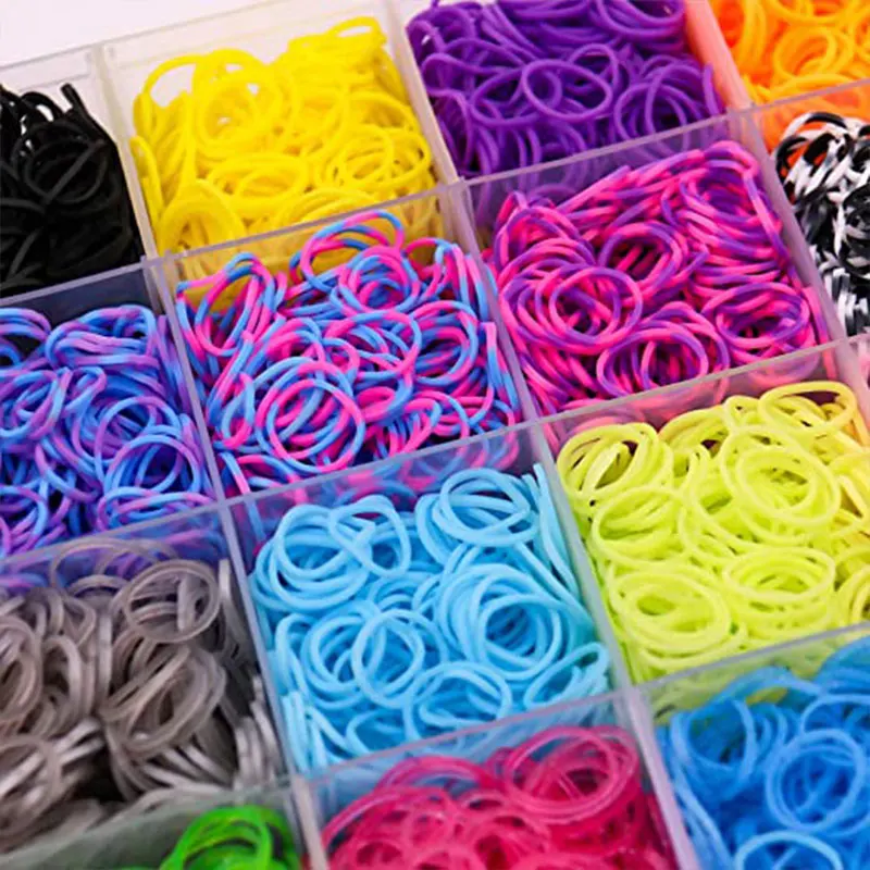 Rubber Bands Bracelet Kit, Loom Bracelet Making Kit for Kids, Rubber Bands  Refill Loom Set, Loom Bands Kit，Friendship Bracelet G - AliExpress