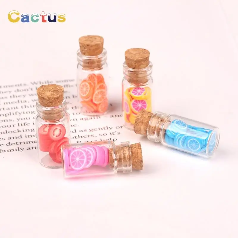 

5Pcs 1:12 Dollhouse Miniature Fruit Assorted Glass Cans Dried Fruit Candy Jar Kids Pretend Play Toy Doll House Accessories