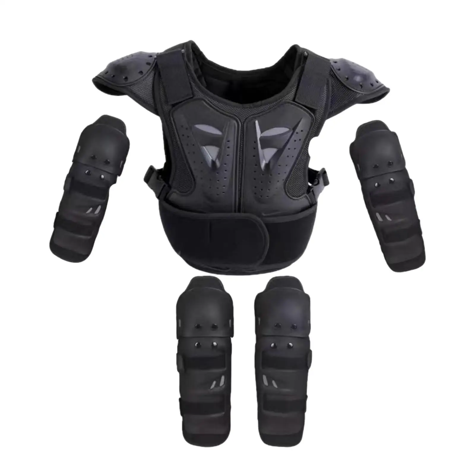 Kids Motorcycle Full Body Armor Suit Boys Girls Skating Youth Dirt Bike Gear