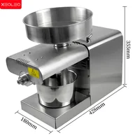 XEOLEO Household Oil Press machine Intelligent Stainless Steel Oil Extractor Small Stainless Steel 2